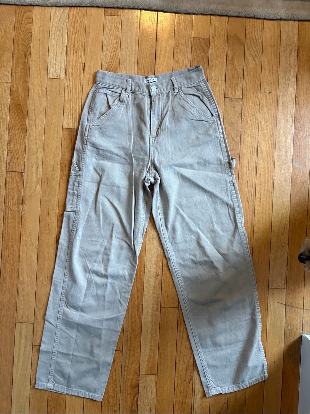 Garage Light Taupe Cargo Workwear Pants